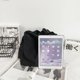 thumbnail image 4 of Bolso bandolera de hombro de lona suave Bolsos casuales de gran capacidad (negro), 4 of 6