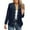 Navy, variant on Siilsaa Blazers for Women Womens Notched Lapel Pockets Button Work Office Blazer Jacket Suit Navy,S