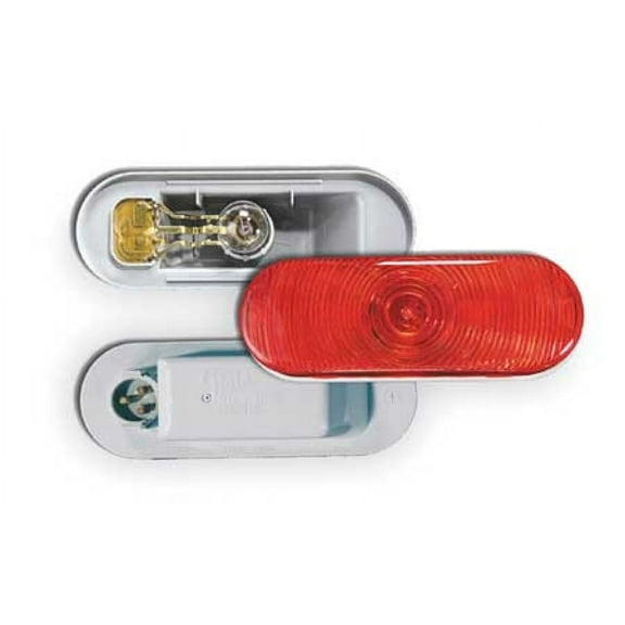 GROTE 52562 Stop/Tail/Turn Lamp,Oval