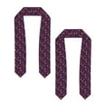 thumbnail image 2 of Fotbe Mardi Gra2 Printed Class of 2024 Graduation Stole, 2 of 7