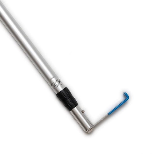 GRAB-IT 6 ft Truck Cargo Retriever | Heavy Duty Grabber Reach Tool - 110 pound pull | Rust Resistant Aluminum and Stainless Steel (Pole & Hook Only)