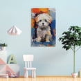 thumbnail image 4 of Super Cute Maltese Dog Puppy Art Picture Print Canvas Poster Wall Paint Art Posters Decor Modern Home Artworks Gift 24x36inch(60x90cm), 4 of 6