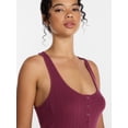 thumbnail image 5 of Joyspun Women's Pointelle Sleepwear Romper, Sizes XS-3X, 5 of 6