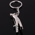 thumbnail image 5 of WHAMVOX Player Keyring Keychain Metal Cool Car Keyring Purse Bag Pendant Decoration Creative Gift Party Favor (Silver), 5 of 8
