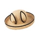 thumbnail image 5 of Sombrero de paja CUTICAT para el sol con orejas de conejo 57 cm, 5 of 8