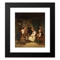 thumbnail image 2 of Carl Johann Lasch 15x17 Black Modern Framed Museum Art Print Titled - The Bridal Decoration (1860), 2 of 5