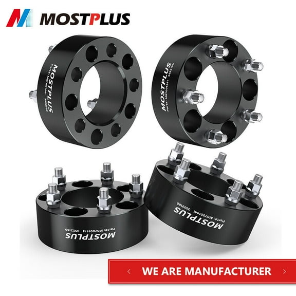 MOSTPLUS 4PCS 2" 5x4.5 Wheel Spacers for Jeep Wrangler TJ YJ Cherokee XJ Liberty KJ 25mm