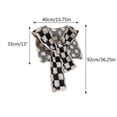 thumbnail image 1 of Knitted Shrug Scarf Plaid Shoulder Wrap Scarf Shawl Wraps For Women Lightweight Crochet Shawls And Wraps, 1 of 1