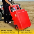 Automatic Fuel Transfer Pump with 32 Gallon Portable Fuel Caddy Tank