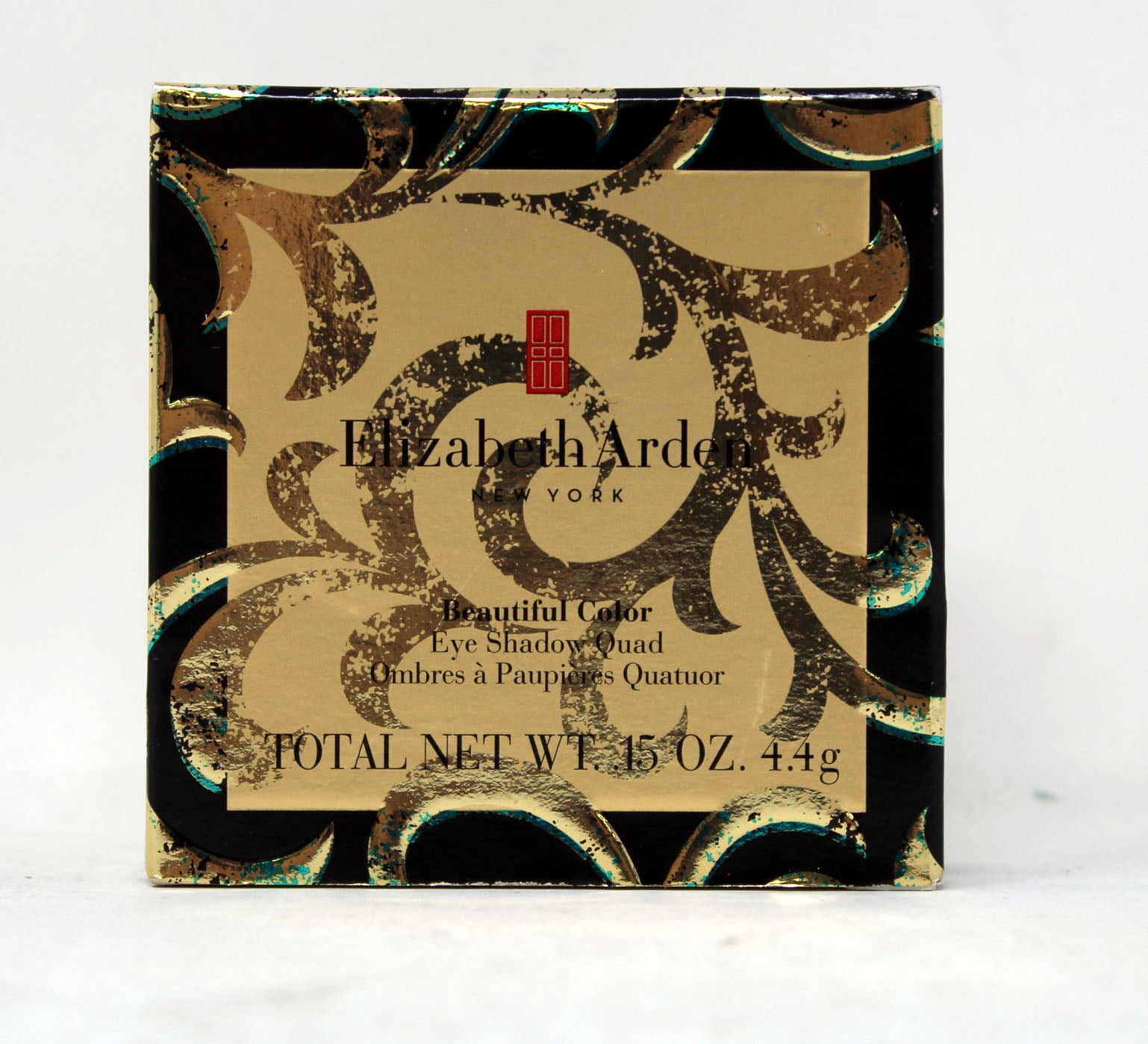 Elizabeth Arden Beautiful Color Eye Shadow Quad 01 Golden Opulence 0 15 Ounces Walmart Com