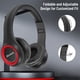thumbnail image 5 of Auriculares Bluetooth supraaurales, plegables, inalámbricos y con cable, estéreo, para celular y PC, con orejeras suaves y peso ligero para uso prolongado., 5 of 9