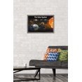 thumbnail image 2 of Solar System 2013 Wall Poster, 14.725" x 22.375", Framed, 2 of 3