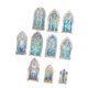 thumbnail image 3 of 10 pegatinas para manualidades, estilo retro, decoración, diario, pegatinas. Estilo D, 3 of 9