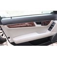 thumbnail image 3 of for Mercedes-Benz C-Class 2008 - 2015 ABS Wood Grain Inner Door Panel Cover Trim -, 3 of 4