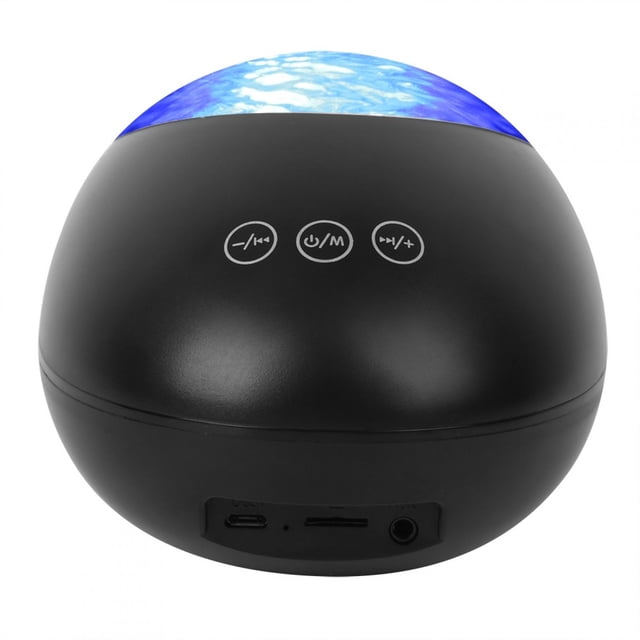 Luz Nocturna de proyección oceánica, innovadora lámpara de música inalámbrica para Dormir Durante la Noche, luz de proyección oceánica para decoración cumpleaños