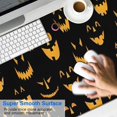 thumbnail image 2 of Long Mouse Pads for Desk,Black Halloween Pumpkin Faces Desk Mats on Top Of Desks, Desk Mouse Pad Extra Large with 3mm Non-Slip Base and Stitched Edge for Gaming,Office,Work,Home 47.3"x23.6", 2 of 6