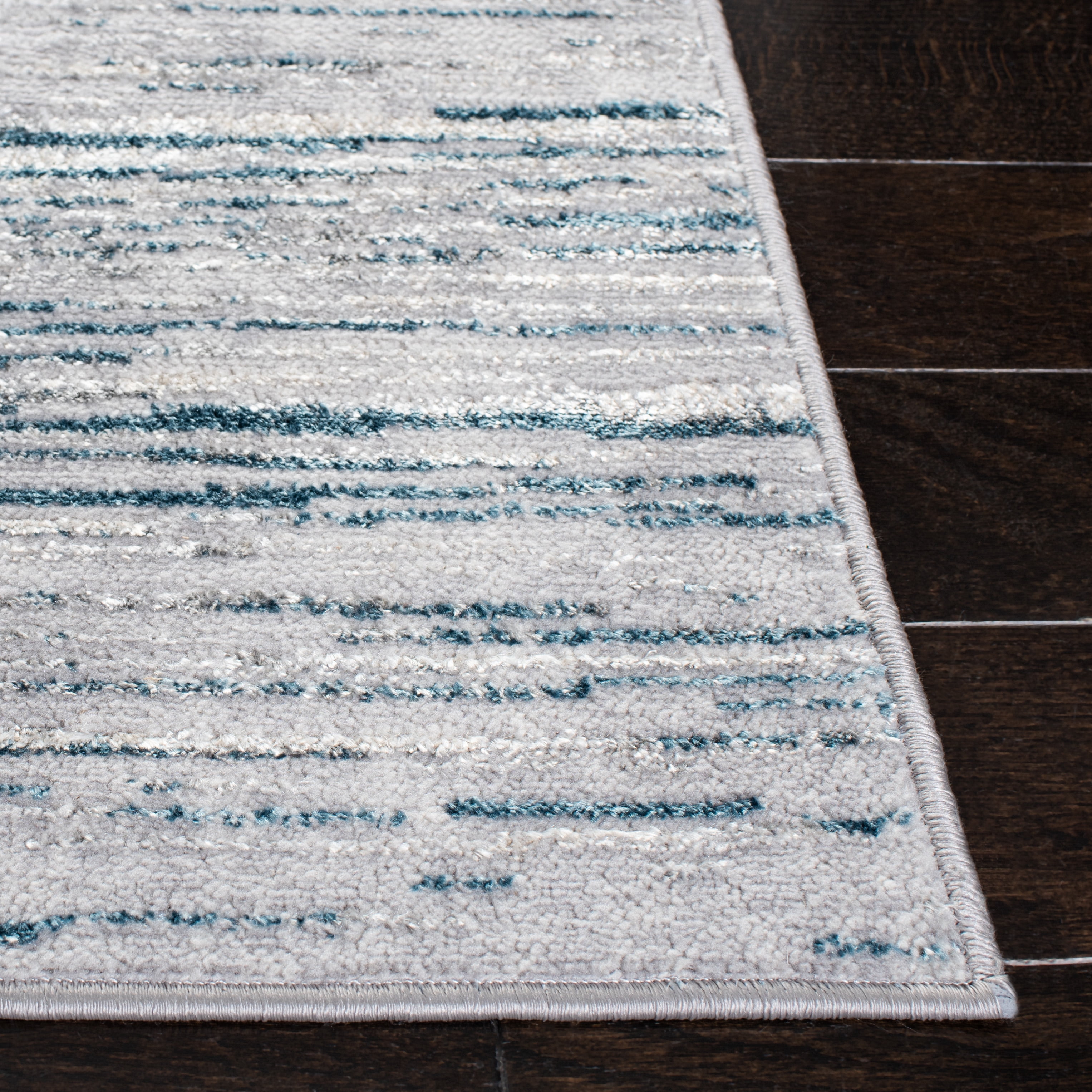 SAFAVIEH Orchard Edythe Distressed Area Rug, Grey/Blue, 10' x 14'