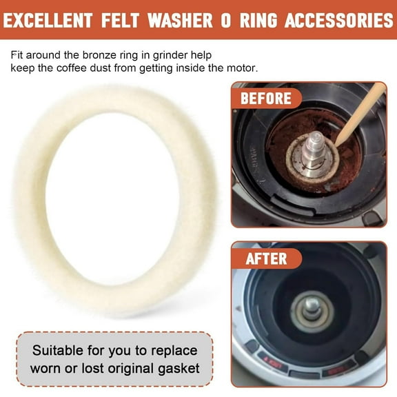 MUSEYA Seal Ring For Espresso Machine 1Set Removes Coffee Stains for Coffee Machines