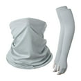 thumbnail image 1 of Breathable UV Protection Fishing Mask And Arm Sleeves Set For Outdoor Cycling Running, 1 of 8