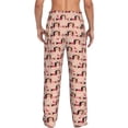 thumbnail image 3 of Goofa Dachshund Couple Printed Soft Pajama Pants for Men, Wide Leg Comfy Casual Lounge Yoga Pants-Medium, 3 of 9