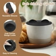 thumbnail image 3 of 3Pcs Silicone Cup Lids, 4.1 Inch Cat Ear Universal Cup Lids for Mugs, Tea Cups, Coffee Cups, Dust-proof Reusable, Black, 3 of 7