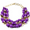 Purple, variant on Noho Multi Strand Necklace