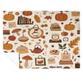 thumbnail image 6 of Autumn Harvest Cozy Pattern Blanket Soft Throw Warm Lightweight Plush Blanket for Couch Bed Sofa, 6 of 6
