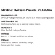UltraCruz® Hydrogen Peroxide, 3%, 4 x 1 gallon