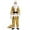 Gold, variant on Santa Suit Men Adult Santa Suit Gold Top and Pants 6PCS Outfit Set Christmas Mens Suit Party Suit L