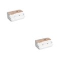 thumbnail image 4 of Billuyoard Tissues Storage BoxNapkin Holder Case Multi-functional Dispenser Plastic Boxes Rectangle for Business Organizer 2Conjunto, 4 of 6