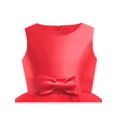 thumbnail image 2 of Girls Dress Sleeveless Red Ball Gown Wedding Party Pageant 6 Years, 2 of 4
