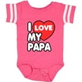 thumbnail image 3 of Inktastic I Love My Papa Boys or Girls Baby Bodysuit, 3 of 5
