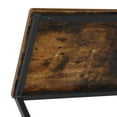 thumbnail image 3 of ZenStyle Indoor Classic MDF Steel End Table, Brown, 3 of 10