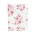 thumbnail image 4 of DouZhe Couverture en Flanelle Légère Ultra-Douce en Micro-Polaire, Imprimé Roses Rétro, Couverture Chaude et Confortable, 60"x50 Pouces, 4 of 6