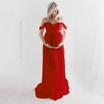 thumbnail image 3 of Robe Justaucorps en Chiffon pour Maternité, 3 of 5