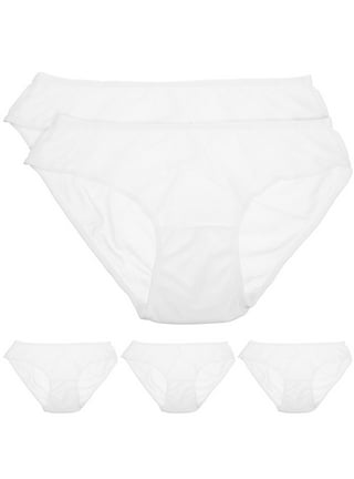DOITOOL Mesh Postpartum Underwear High Waist Mesh Panties Hospital Mesh  Underwear Maternity Briefs for Post C- Section Women Travel Emergencies L