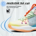 thumbnail image 2 of BINQER Zapatillas de baloncesto de caña alta for hombre con amortiguación de malla transpirable y suela antideslizante., 2 of 6