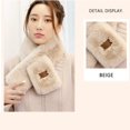 thumbnail image 3 of Women’s Winter Scarf Rectangle Furry Wrap Warm Soft Cozy, 3 of 5