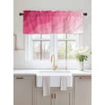 thumbnail image 2 of Valances for Windows Valentine's Day Rod Pocket Cafe Window Treatments Valance Curtains for Kitchen Bathroom Laundry Basement Windows 60"x18", 2 of 9