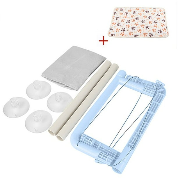 Cama colgante para gatos, hamaca para gatos, cama aérea para mascotas, casa, marco de escalada para gatitos, ventana soleada, asiento, nido, rodamiento, 20kg, accesorios para gatos Tan Jianjun unisex