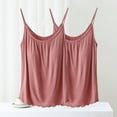 thumbnail image 2 of Mlzmgr 2 Pack Womens Sleep Tank Tops Sleeveless Crewneck Tanks Summer Lounge Homewear Comfy Tops for Women, 2 of 4