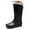 Black, variant on AUXDIQ Women Rain Boots Ladies Waterproof Rain Shoes Outdoor Garden Shoes