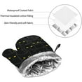 thumbnail image 6 of Cute Black Cats Oven Mitts and Pot Holders Sets of 4，Heat Resistant Kitchen Microwave Gloves Non-Slip Pot Pads for Grilling Baking Cooking BBQ, 6 of 6