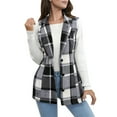 thumbnail image 1 of Elegant and Versatile! Ladies' Checkered Lapel Jacket, 1 of 6