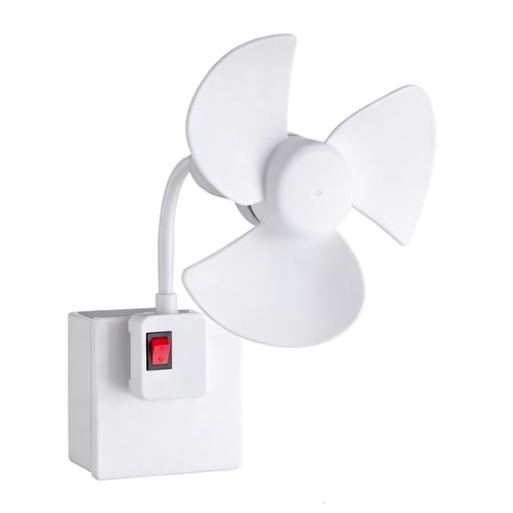 ZELVINN Tiny Mounted Fan Easy Assembly Lightweight Design Ideal for Study Area or Dorm