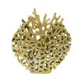 thumbnail image 1 of Benzara Beau Corail en Métal, Vases en Or, 1 of 1