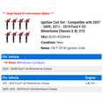 thumbnail image 2 of Ignition Coil Set - Compatible with 2007 - 2009, 2011 - 2019 Ford F-53 Motorhome Chassis 6.8L V10 2008 2012 2013 2014 2015 2016 2017 2018, 2 of 2