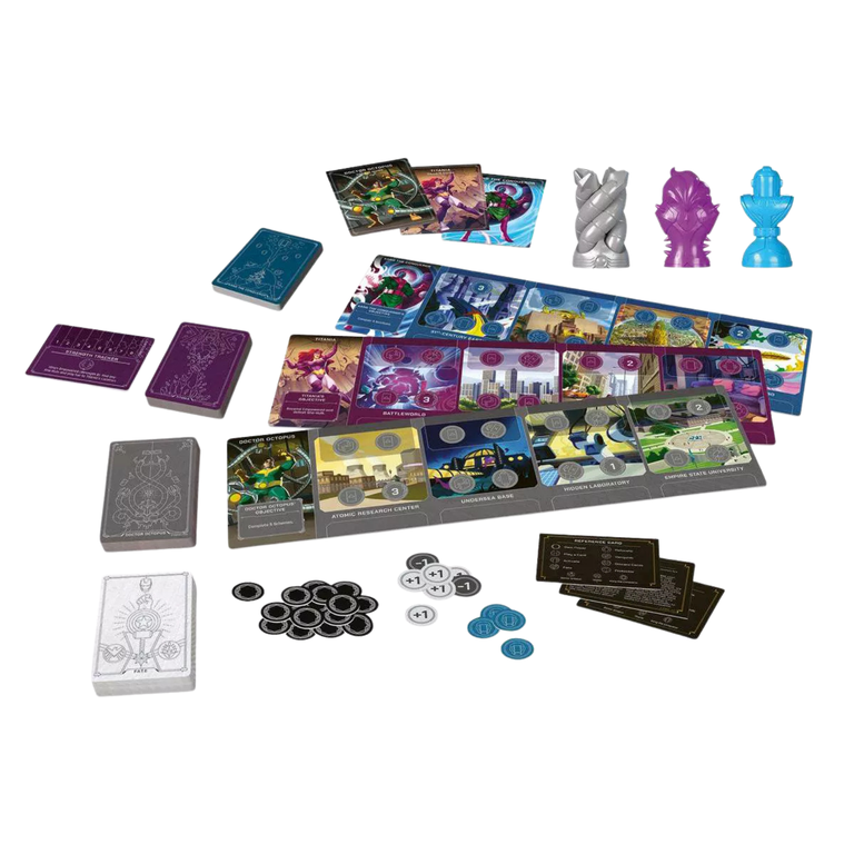 Marvel Villainous: Twisted Ambitions Strategy Board Game, Includes