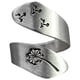 thumbnail image 2 of Anillo Abierto Ajustable Aleación Galvanoplastia Anillo De Arte Regalo Para Mujeres Y Niñas Montaña Pico Pino Árbol Diente De León Tallado Anillo seitruly AP007162-01, 2 of 6