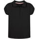 thumbnail image 1 of Polo Nautica para niñas, uniforme escolar, manga corta, 16 pulgadas, color negro, 1 of 1
